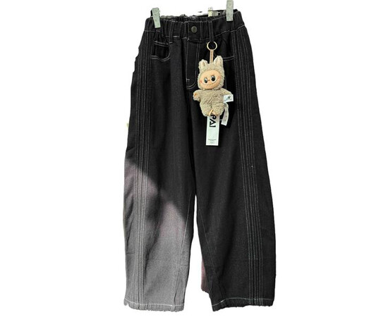 Джинси дитячі 25267 black (150-170)