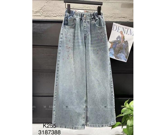 Джинси дитячі K255 l.blue (120-170)