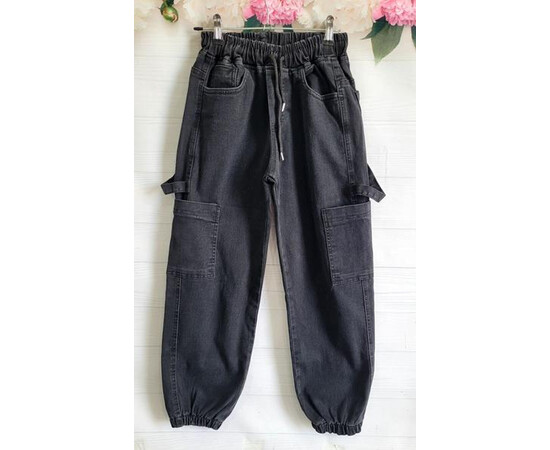 Джинси дитячі 820 black (7-11)