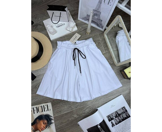 Шорты жіночі 4225 white (42-50)