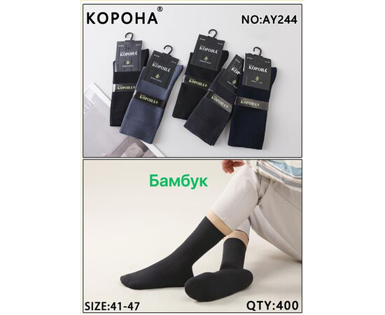 Шкарпетки чоловічі KH244 mix (41-47)