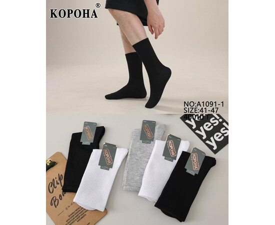 Шкарпетки чоловічі KH1091-1 mix (41-47)