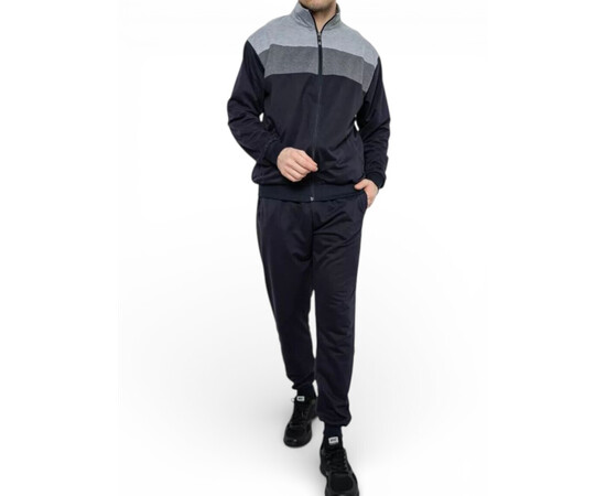 Спортивный костюм мужской 9160 mix (в пачке 6 шт. р.M-4XL), изображение 2
