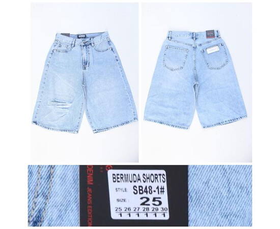 Шорты жіночі SB48-1 l.blue (25-30)
