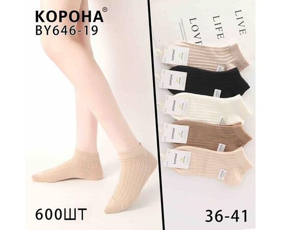 Шкарпетки жіночі KH646-19 mix (36-41)