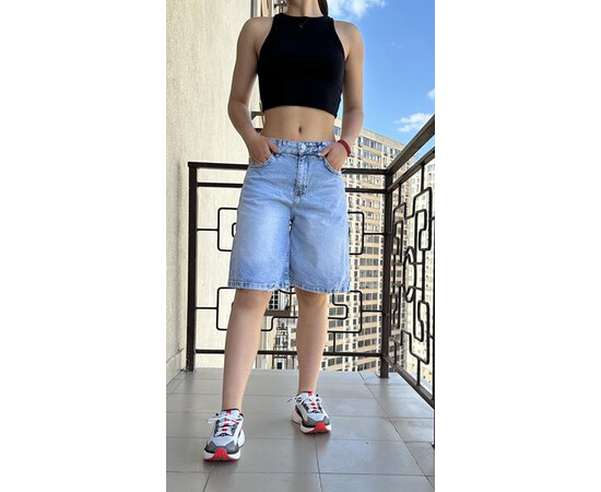 Шорты жіночі 1137-1 l.blue (25-30)