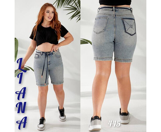Шорты жіночі 445 l.blue (28-33)