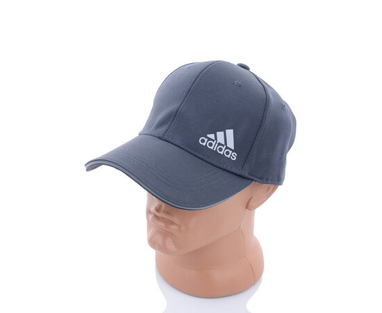 Кепка мужская A5 grey (в пачке 3 шт. р.56-59), изображение 2