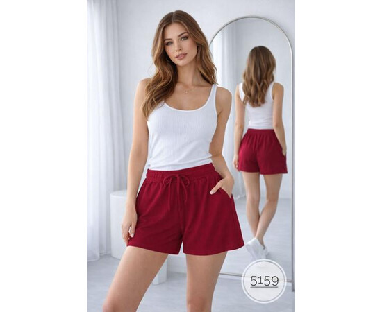 Шорты жіночі 5159 wine (42-48)