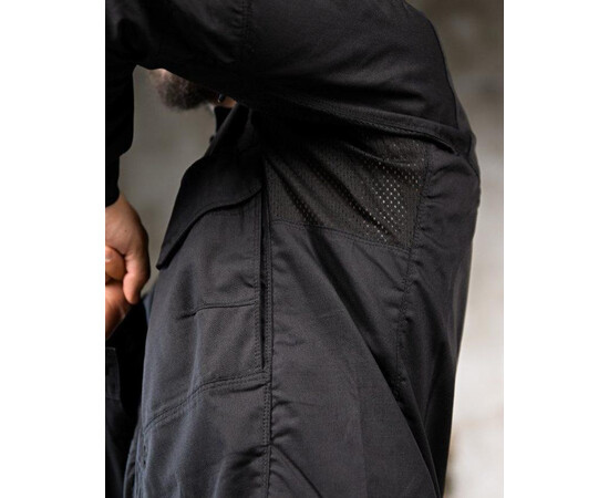 Китель тактичний бавовна чорний (L-4XL), зображення 3
