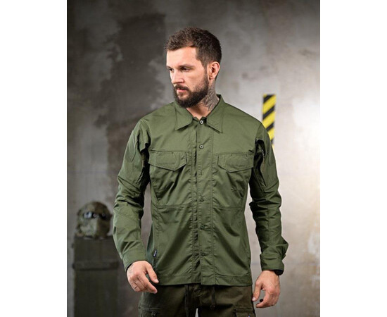 Китель тактичний бавовна олива (L-4XL)