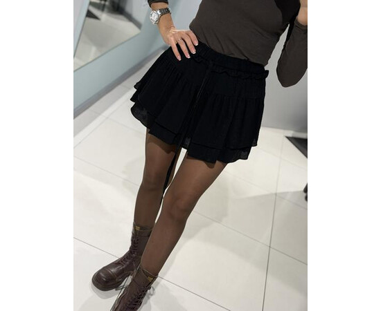 Спідниця-шорти жіноча 25182 black (one size)