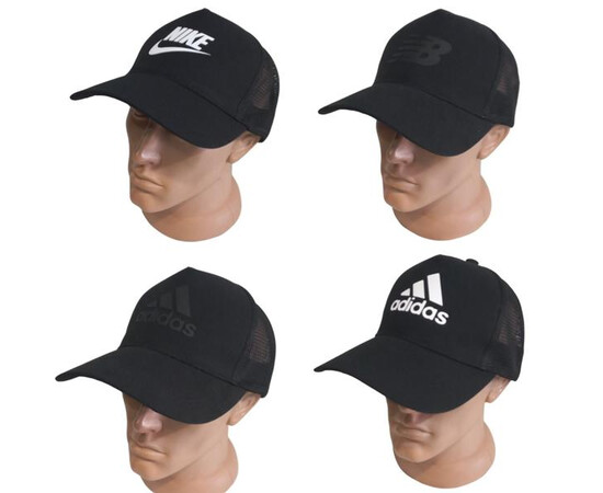 Кепка чоловіча 0763 black (56-60)