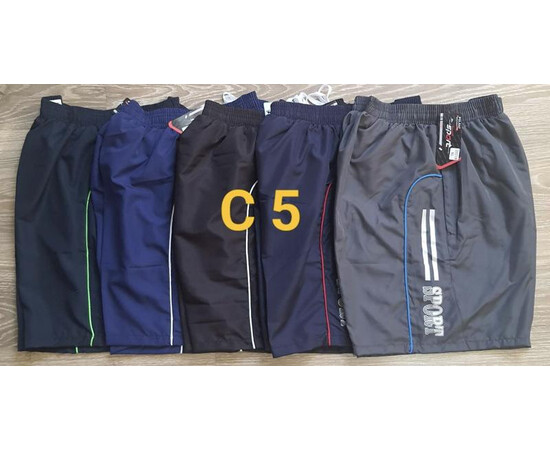 Шорти чоловічі C5 black (M-3XL)