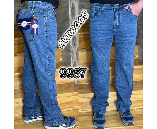 Джинси чоловічі 9957 blue (34-44)