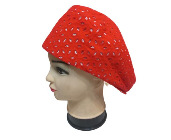 Кепка жіноча 0799 red (56-59)