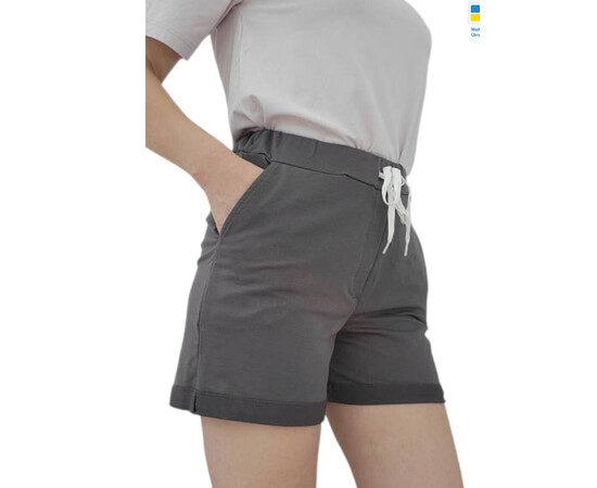 Шорти жіночі 620 графіт (в пачці 4 шт. р.S-XL)