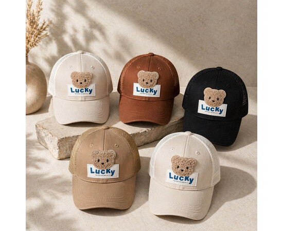 Кепка дитяча унісекс сіточка Lucky (р50)