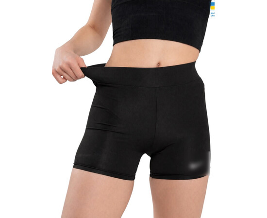 Шорты женские 05711NI чорний (в пачке 4 шт. р.S-XL)