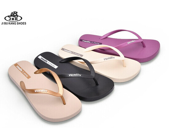 Вьетнамки женские 2250-1 mix (12 пар р.36-40)