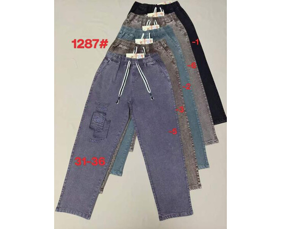 Джинси жіночі 1287-3 grey (31-36)