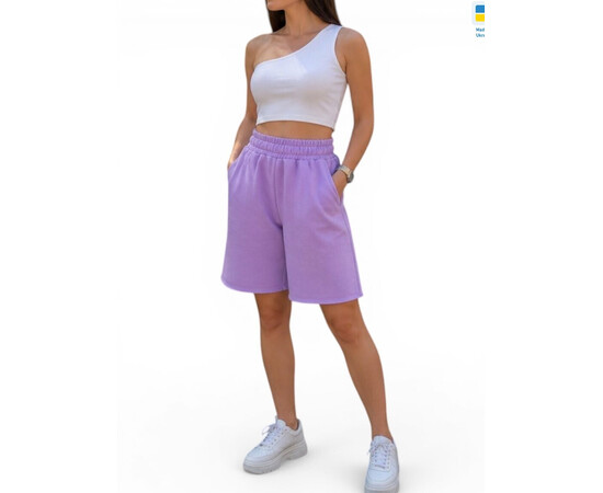 Шорти жіночі 1238 ліловий (в пачці 4 шт. р.S-XL)