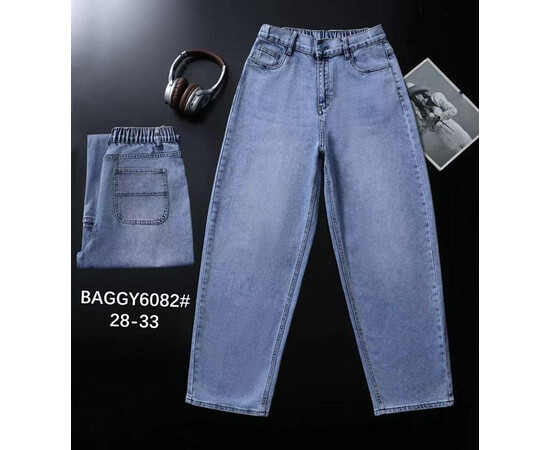 Джинси жіночі 6082 l.blue (28-33)