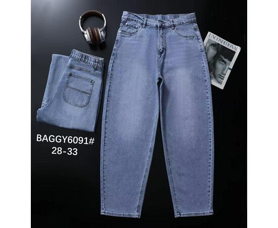 Джинси жіночі 6091 l.blue (28-33)