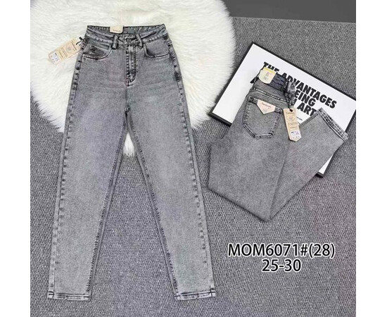 Джинси жіночі 6071 grey (25-30)