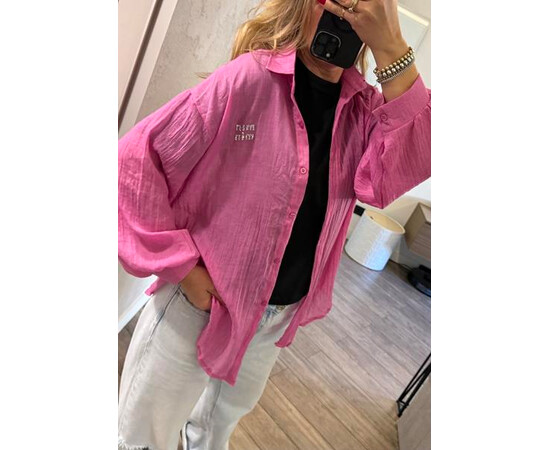 Сорочка жіноча LR1394 pink (44-48)
