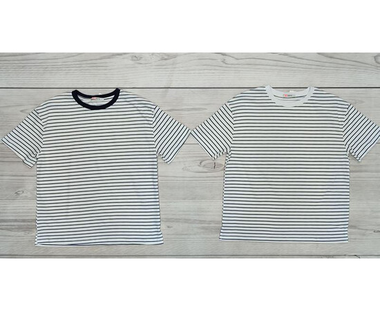 Футболка чоловіча 37138 white-black (46-54)
