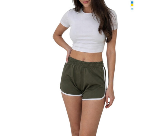 Шорти жіночі 10614 хакі (в пачці 4 шт. р.2XL-5XL)