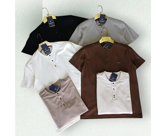 Футболка чоловіча MR1530 brown (M-2XL)
