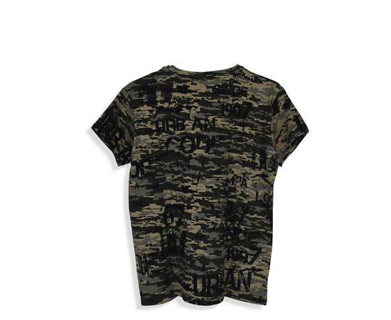 Футболка детская 4404-4 khaki (в пачке 6 шт. р.128-176), изображение 2