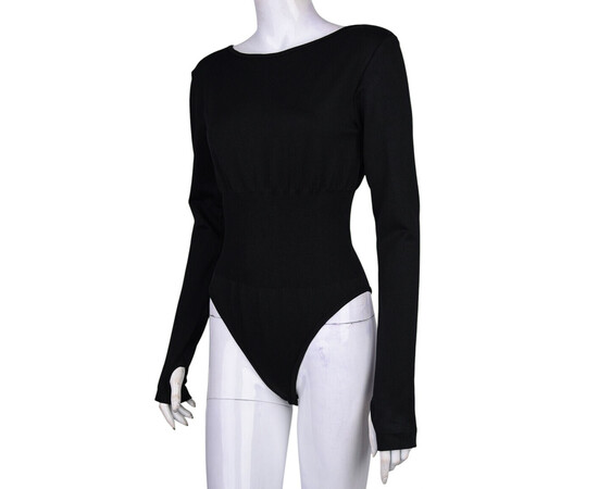 Женский боди 4405-NA68 black (в пачке 4 шт. р.XS-L)