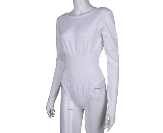 Женский боди 4405-NA68 white (в пачке 4 шт. р.XS-L)