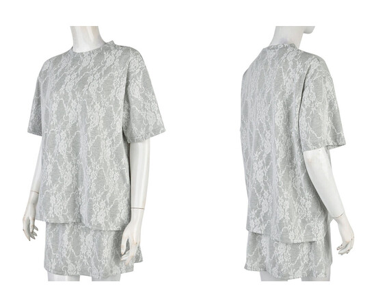 Женский костюм 4407-12 l.grey (в пачке 4 шт. р.M-2XL), изображение 3