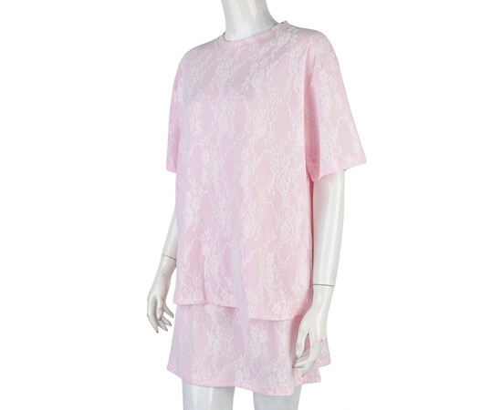 Женский костюм 4407-12 pink (в пачке 4 шт. р.M-2XL)