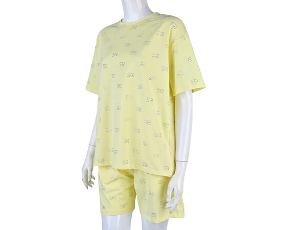 Женский костюм 4407-WY124 yellow (в пачке 4 шт. р.M-2XL)