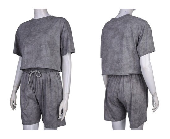 Женский костюм 4407-WY128 l.grey (в пачке 4 шт. р.S-XL), изображение 3