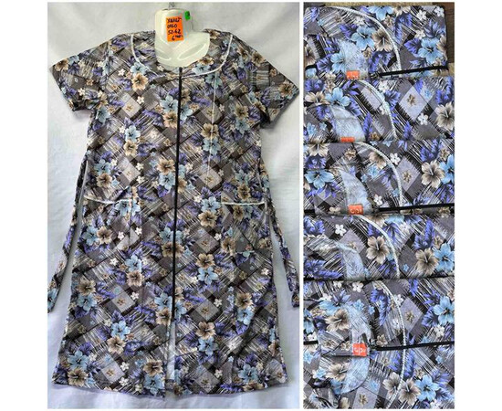 Халат жіночий 0160 grey (52-62)