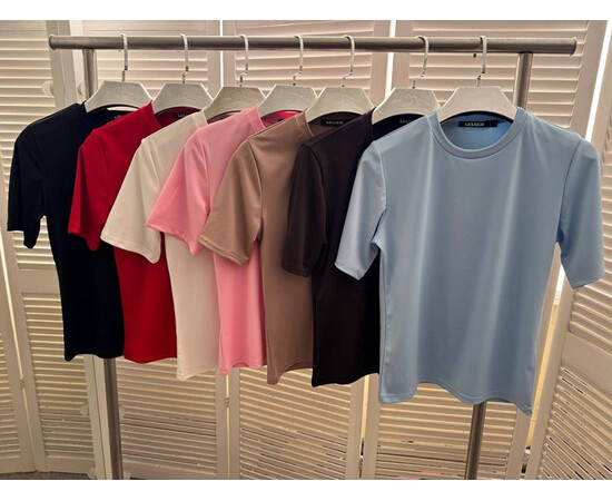 Футболка жіноча 1130 l.blue (S-L)