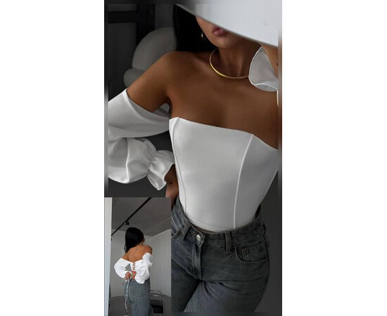 Корсет жіночий 611 white (S-XL)