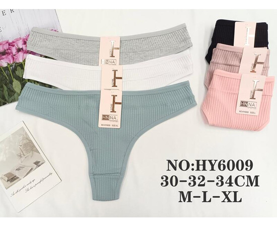 Труси жіночі HY6009 mix (M-XL)