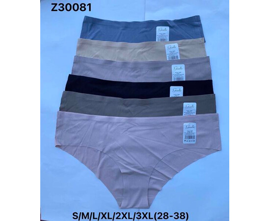 Труси жіночі Z30081 mix (S-3XL)
