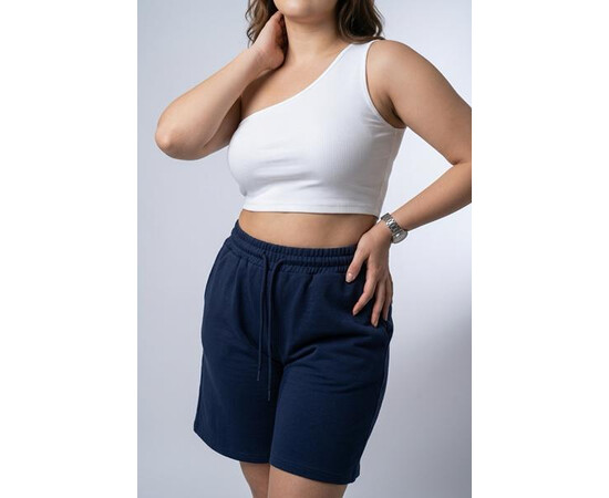 Шорты жіночі 1238 navy (S-XL)