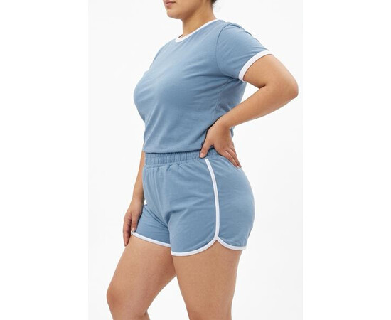 Шорты жіночі 1614 l.blue (S-XL)