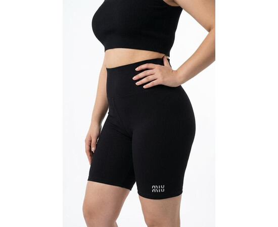 Велосипедки жіночі 50177 black (XL-4XL)