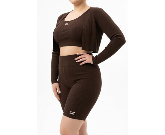 Велосипедки жіночі 51771 brown (S-XL)