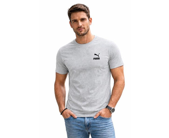 Футболка чоловіча AL160 grey (2XL-6XL)